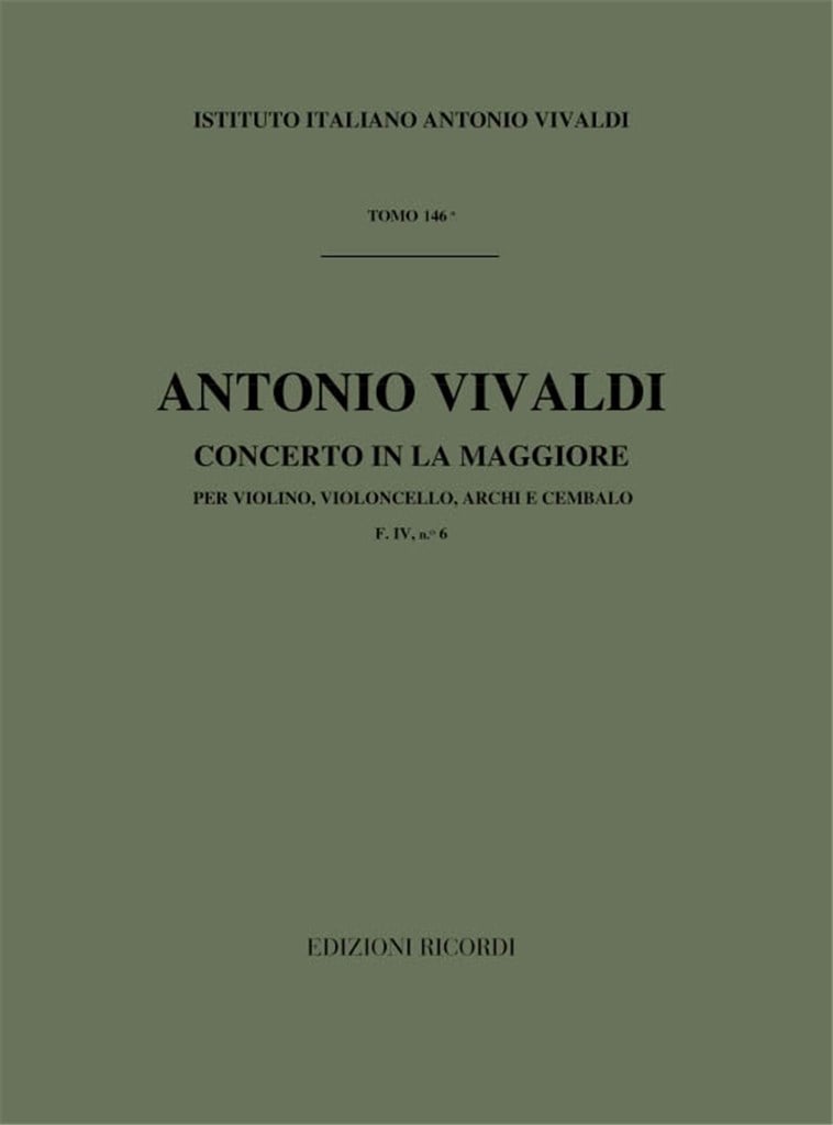 Concerto In La RV 546